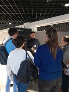 Rencontre entre entreprises et &eacute;tudiants/lyc&eacute;ens